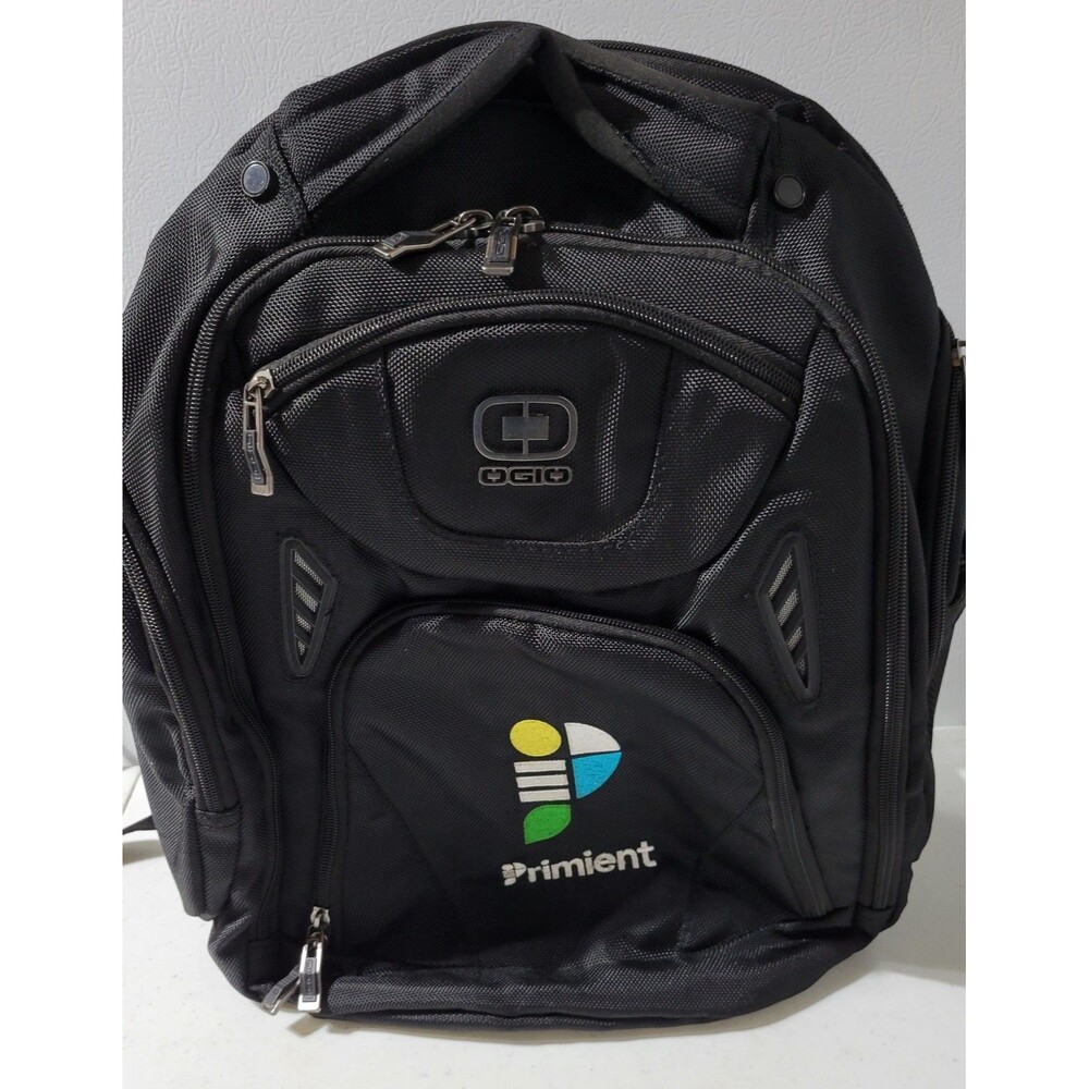 Ogio Polycycle Mercur Backpack Black Primient Logo